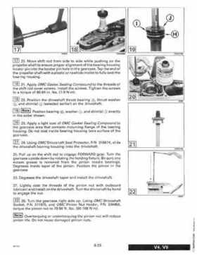 1995 Johnson Evinrude "EO" 60 LV 90, 115, 150, 150C, 175 Service Repair Manual, P/N 503151, Page 199