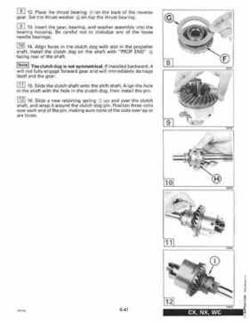 1995 Johnson Evinrude "EO" 60 LV 90, 115, 150, 150C, 175 Service Repair Manual, P/N 503151, Page 217