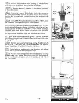 1995 Johnson Evinrude "EO" 60 LV 90, 115, 150, 150C, 175 Service Repair Manual, P/N 503151, Page 219