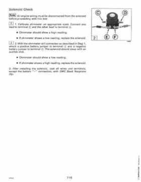 1995 Johnson Evinrude "EO" 60 LV 90, 115, 150, 150C, 175 Service Repair Manual, P/N 503151, Page 249