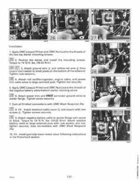 1995 Johnson Evinrude "EO" 60 LV 90, 115, 150, 150C, 175 Service Repair Manual, P/N 503151, Page 255