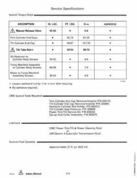 1995 Johnson Evinrude "EO" 60 LV 90, 115, 150, 150C, 175 Service Repair Manual, P/N 503151, Page 267