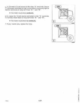 1995 Johnson Evinrude "EO" 60 LV 90, 115, 150, 150C, 175 Service Repair Manual, P/N 503151, Page 287