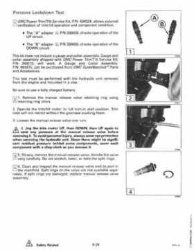 1995 Johnson Evinrude "EO" 60 LV 90, 115, 150, 150C, 175 Service Repair Manual, P/N 503151, Page 290