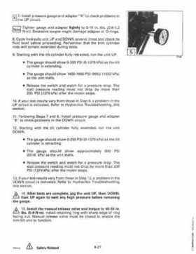 1995 Johnson Evinrude "EO" 60 LV 90, 115, 150, 150C, 175 Service Repair Manual, P/N 503151, Page 291