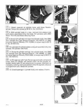 1995 Johnson Evinrude "EO" 60 LV 90, 115, 150, 150C, 175 Service Repair Manual, P/N 503151, Page 301