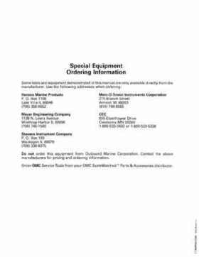 1995 Johnson Evinrude "EO" 60 LV 90, 115, 150, 150C, 175 Service Repair Manual, P/N 503151, Page 331
