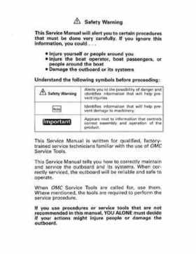 1995 Johnson Evinrude "EO" 9.9 thru 30, 2-Cylinder Service Repair Manual, P/N 503146, Page 2