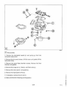1995 Johnson Evinrude "EO" 9.9 thru 30, 2-Cylinder Service Repair Manual, P/N 503146, Page 79