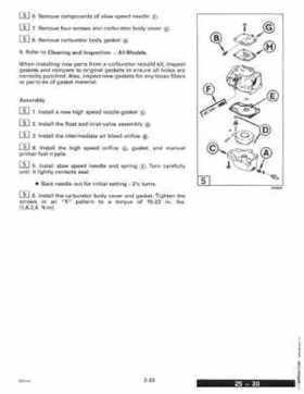 1995 Johnson Evinrude "EO" 9.9 thru 30, 2-Cylinder Service Repair Manual, P/N 503146, Page 92
