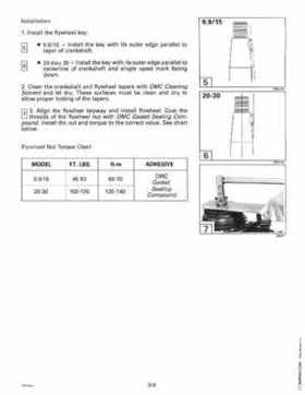 1995 Johnson Evinrude "EO" 9.9 thru 30, 2-Cylinder Service Repair Manual, P/N 503146, Page 108