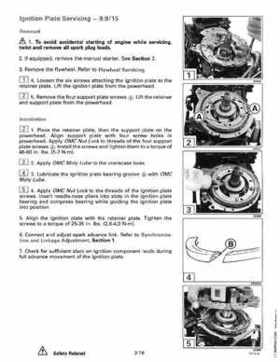 1995 Johnson Evinrude "EO" 9.9 thru 30, 2-Cylinder Service Repair Manual, P/N 503146, Page 117