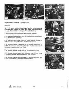 1995 Johnson Evinrude "EO" 9.9 thru 30, 2-Cylinder Service Repair Manual, P/N 503146, Page 166