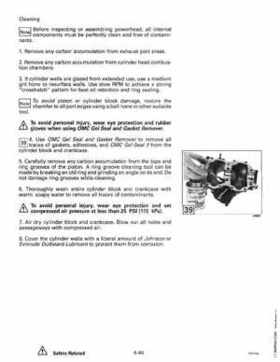 1995 Johnson Evinrude "EO" 9.9 thru 30, 2-Cylinder Service Repair Manual, P/N 503146, Page 172