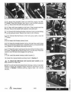 1995 Johnson Evinrude "EO" 9.9 thru 30, 2-Cylinder Service Repair Manual, P/N 503146, Page 183
