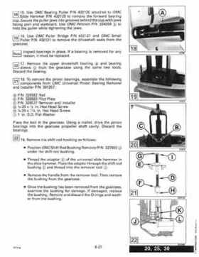 1995 Johnson Evinrude "EO" 9.9 thru 30, 2-Cylinder Service Repair Manual, P/N 503146, Page 244