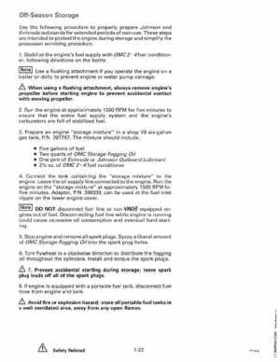 1995 Johnson Evinrude "EO" 90 CV 85 thru 115 Service Repair Manual, P/N 503150, Page 28