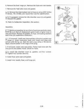 1995 Johnson Evinrude "EO" 90 CV 85 thru 115 Service Repair Manual, P/N 503150, Page 78