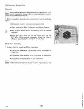 1995 Johnson Evinrude "EO" 90 CV 85 thru 115 Service Repair Manual, P/N 503150, Page 81