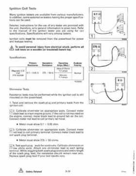 1995 Johnson Evinrude "EO" 90 CV 85 thru 115 Service Repair Manual, P/N 503150, Page 98
