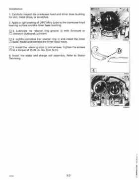 1995 Johnson Evinrude "EO" 90 CV 85 thru 115 Service Repair Manual, P/N 503150, Page 109