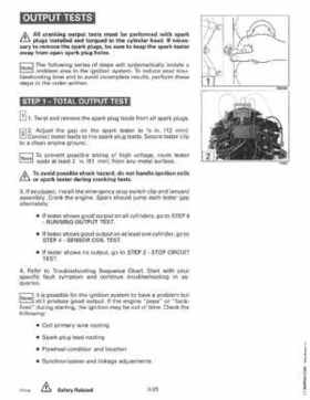 1995 Johnson Evinrude "EO" 90 CV 85 thru 115 Service Repair Manual, P/N 503150, Page 113
