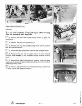 1995 Johnson Evinrude "EO" 90 CV 85 thru 115 Service Repair Manual, P/N 503150, Page 134