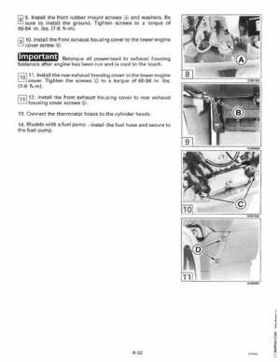 1995 Johnson Evinrude "EO" 90 CV 85 thru 115 Service Repair Manual, P/N 503150, Page 154