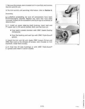 1995 Johnson Evinrude "EO" 90 CV 85 thru 115 Service Repair Manual, P/N 503150, Page 173