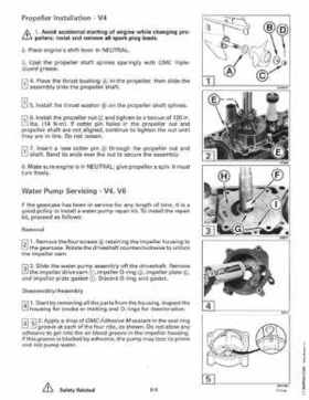 1995 Johnson Evinrude "EO" 90 CV 85 thru 115 Service Repair Manual, P/N 503150, Page 193