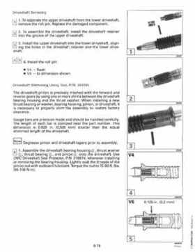 1995 Johnson Evinrude "EO" 90 CV 85 thru 115 Service Repair Manual, P/N 503150, Page 205
