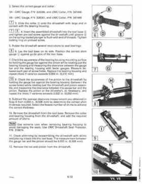 1995 Johnson Evinrude "EO" 90 CV 85 thru 115 Service Repair Manual, P/N 503150, Page 206