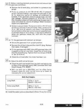 1995 Johnson Evinrude "EO" 90 CV 85 thru 115 Service Repair Manual, P/N 503150, Page 212