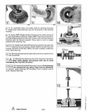 1995 Johnson Evinrude "EO" 90 CV 85 thru 115 Service Repair Manual, P/N 503150, Page 219