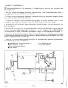 1995 Johnson Evinrude "EO" 90 CV 85 thru 115 Service Repair Manual, P/N 503150, Page 303