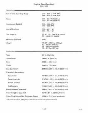 1995 Johnson/Evinrude Outboards 125-300 90 degree LV Service Repair Manual P/N 503152, Page 20