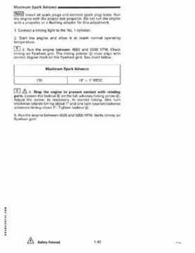 1995 Johnson/Evinrude Outboards 125-300 90 degree LV Service Repair Manual P/N 503152, Page 48