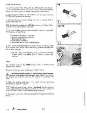 1995 Johnson/Evinrude Outboards 125-300 90 degree LV Service Repair Manual P/N 503152, Page 90