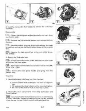 1995 Johnson/Evinrude Outboards 125-300 90 degree LV Service Repair Manual P/N 503152, Page 102