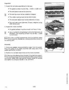 1995 Johnson/Evinrude Outboards 125-300 90 degree LV Service Repair Manual P/N 503152, Page 108