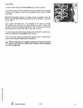 1995 Johnson/Evinrude Outboards 125-300 90 degree LV Service Repair Manual P/N 503152, Page 109