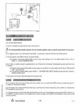 1995 Johnson/Evinrude Outboards 125-300 90 degree LV Service Repair Manual P/N 503152, Page 158