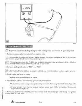1995 Johnson/Evinrude Outboards 125-300 90 degree LV Service Repair Manual P/N 503152, Page 166