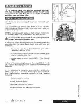 1995 Johnson/Evinrude Outboards 125-300 90 degree LV Service Repair Manual P/N 503152, Page 181