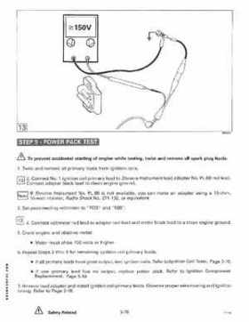 1995 Johnson/Evinrude Outboards 125-300 90 degree LV Service Repair Manual P/N 503152, Page 188