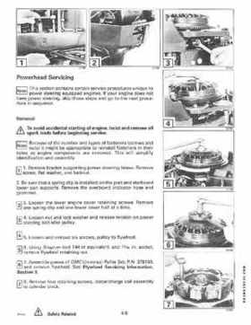 1995 Johnson/Evinrude Outboards 125-300 90 degree LV Service Repair Manual P/N 503152, Page 198