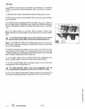 1995 Johnson/Evinrude Outboards 125-300 90 degree LV Service Repair Manual P/N 503152, Page 204