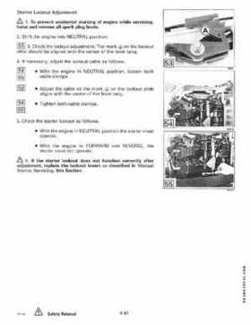 1995 Johnson/Evinrude Outboards 125-300 90 degree LV Service Repair Manual P/N 503152, Page 230