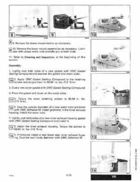 1995 Johnson/Evinrude Outboards 125-300 90 degree LV Service Repair Manual P/N 503152, Page 259