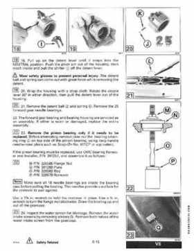 1995 Johnson/Evinrude Outboards 125-300 90 degree LV Service Repair Manual P/N 503152, Page 282